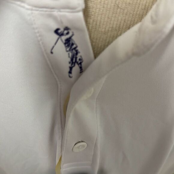 Bobby Jones white x-h20 performance knitwear polo xl - Picture 7 of 8